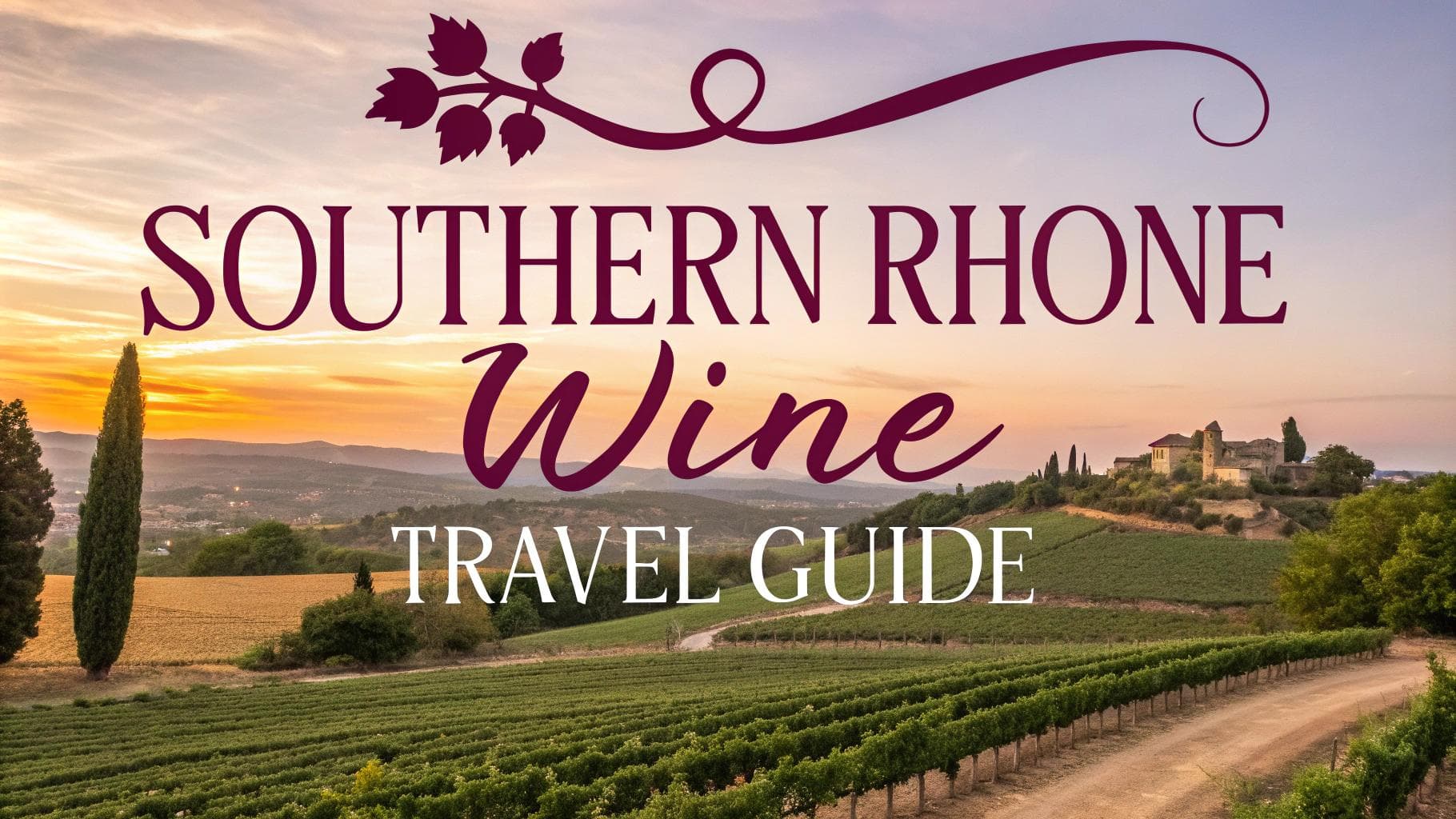 Southern Rhône Wine Travel Guide (Rhône Valley, France)