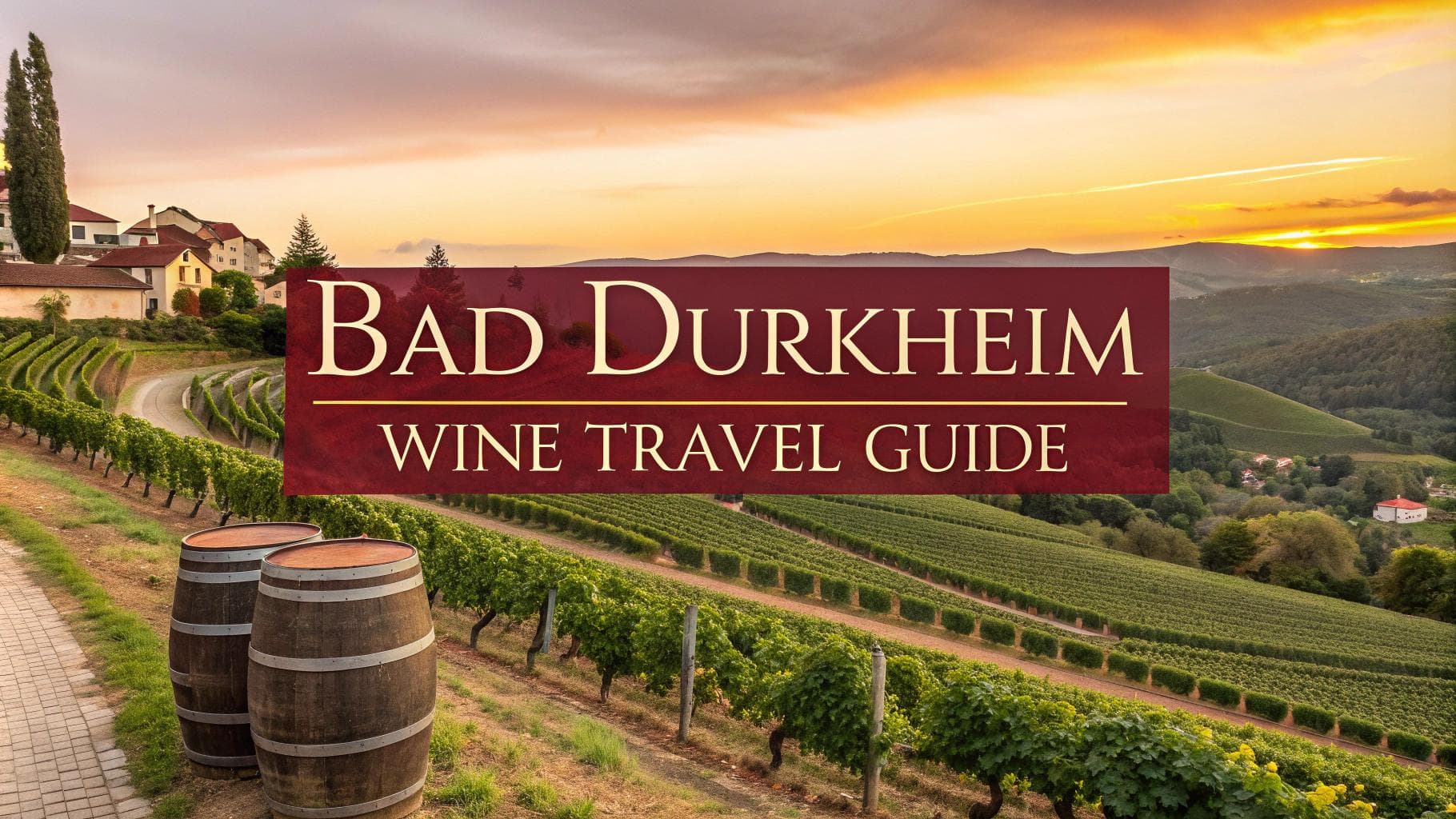 Bad Dürkheim Wine Travel Guide (Pfalz, Germany)