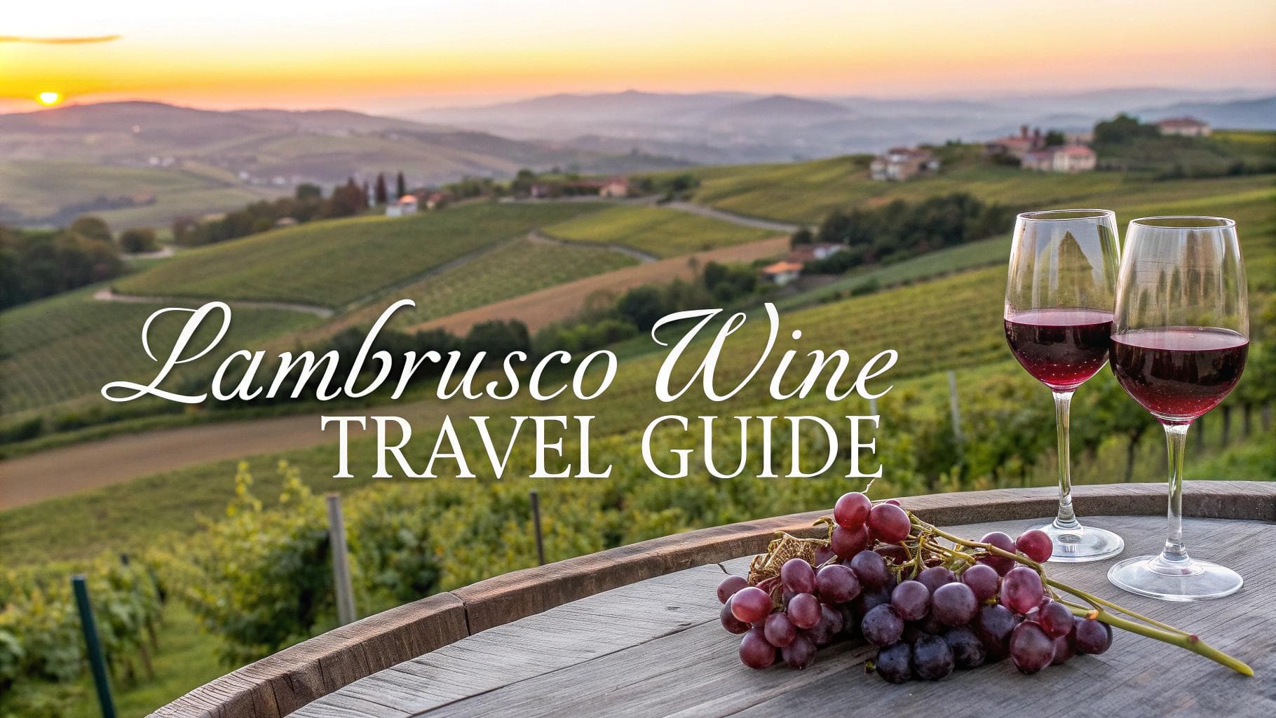 Lambrusco Wine Travel Guide (Emilia-Romagna, Italy)