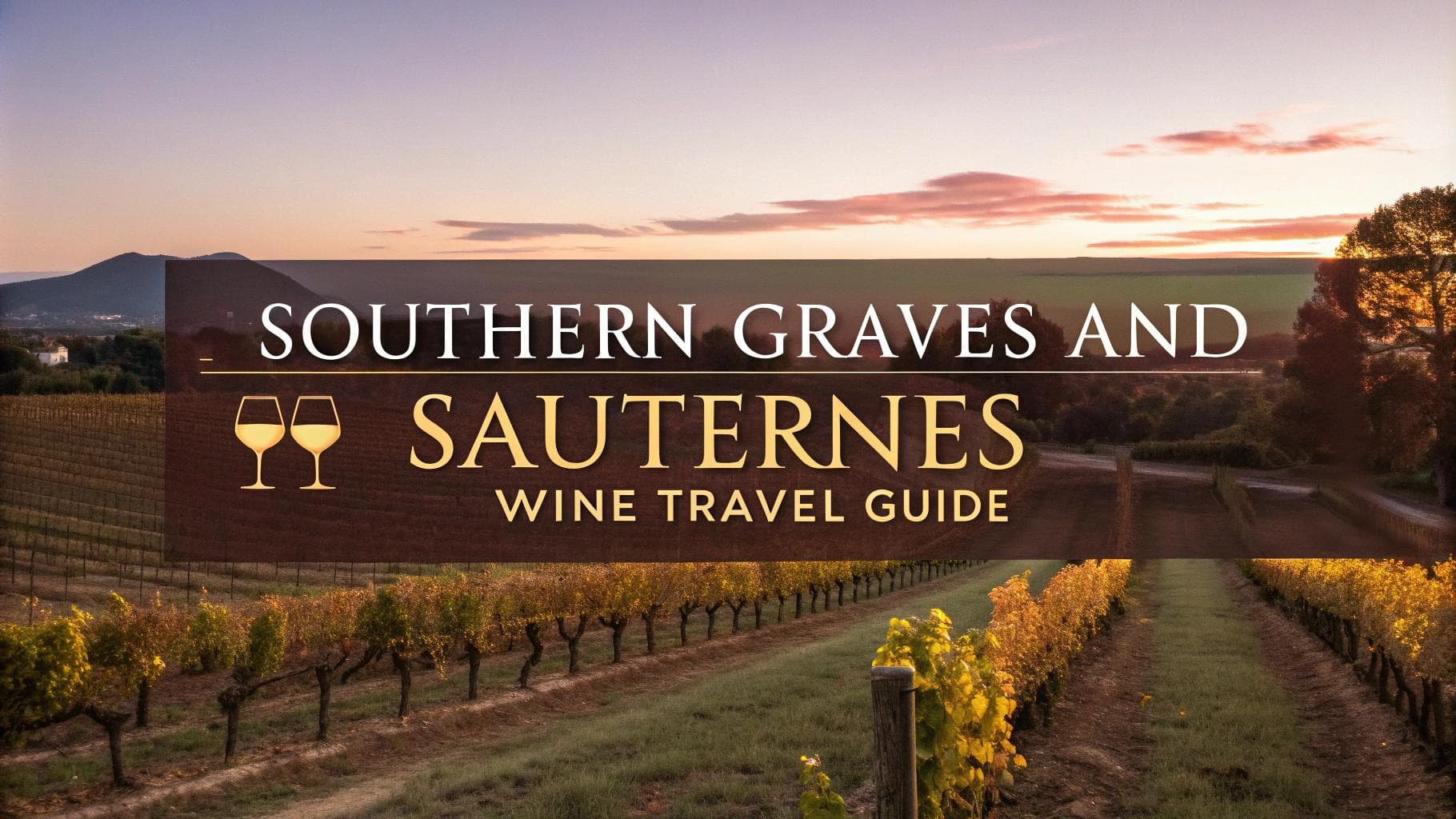 Southern Graves and Sauternes Wine Travel Guide (Bordeaux, France)