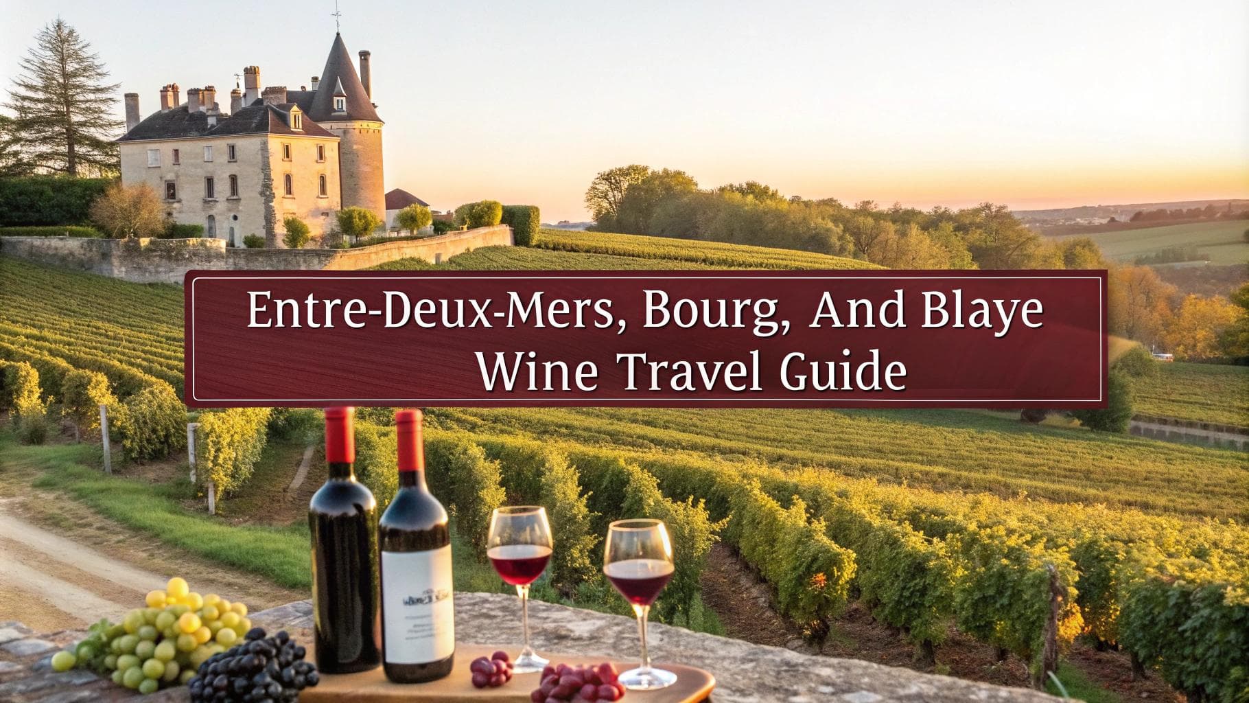 Entre-Deux-Mers, Bourg, and Blaye Wine Travel Guide (Bordeaux, France)