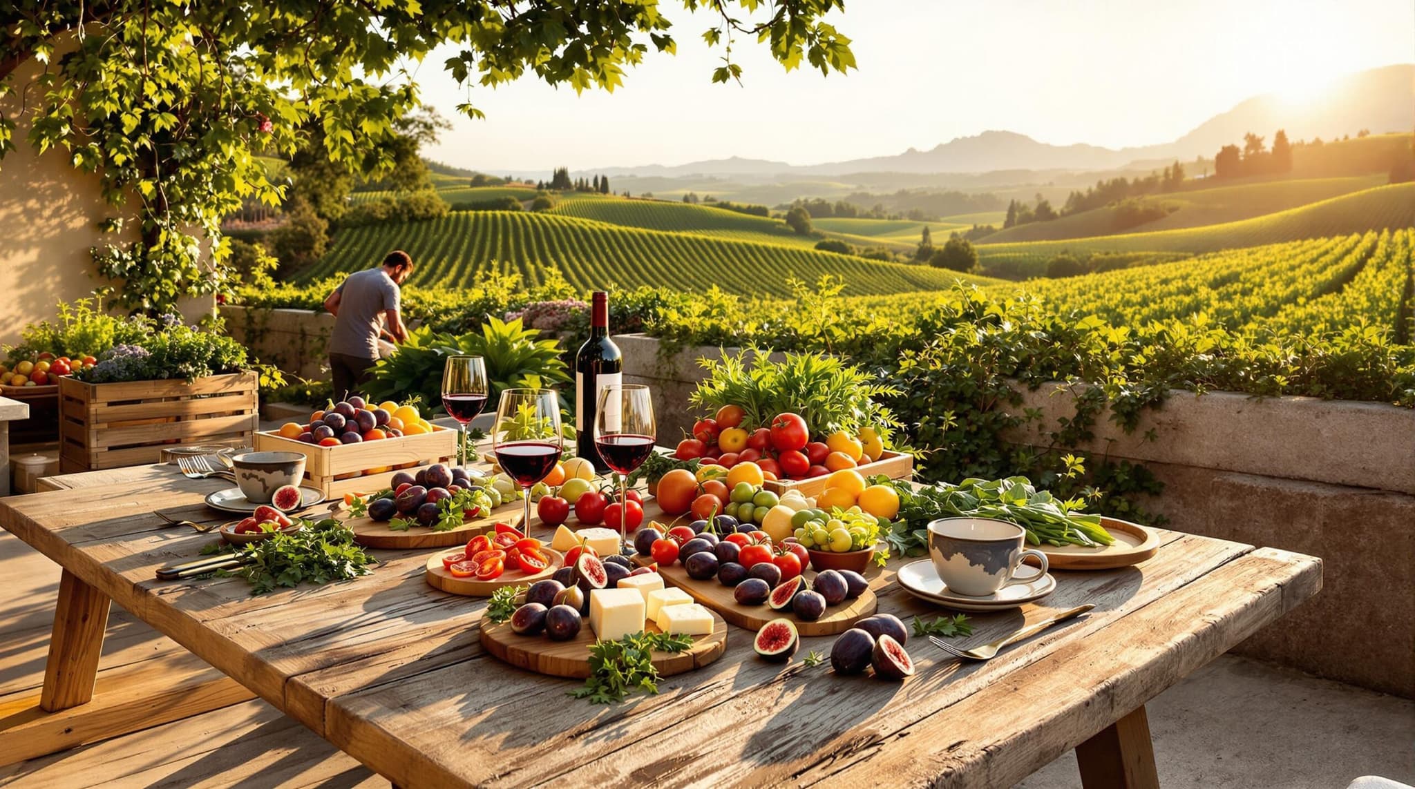 Farm-to-Table Experiences in Wine Regions